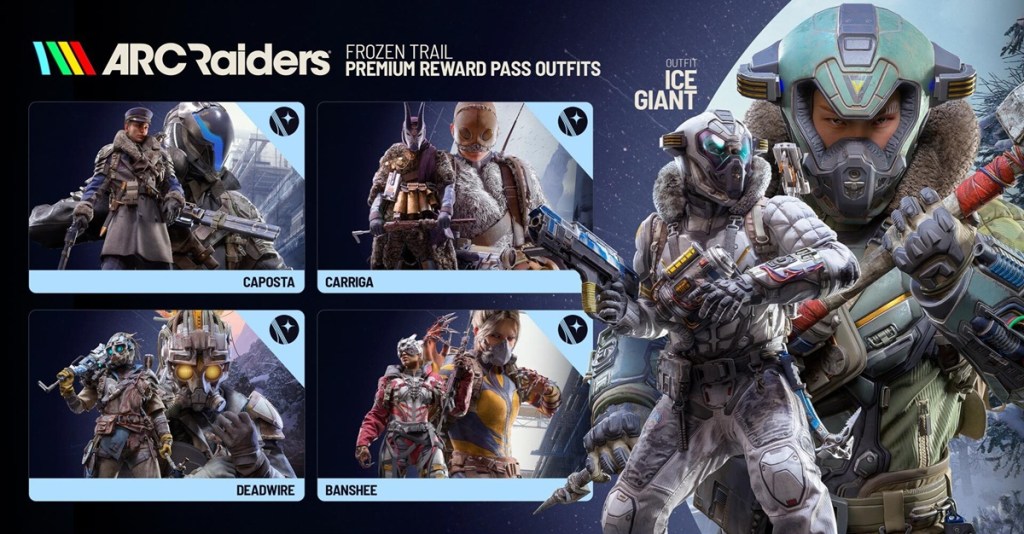 Arc Raiders Frozen Trail Reward pass