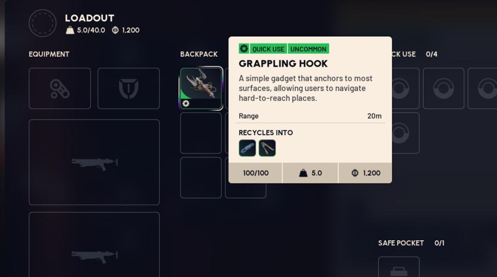 Arc Raiders Grappling Hook Guide: Blueprint Location and Crafting ...