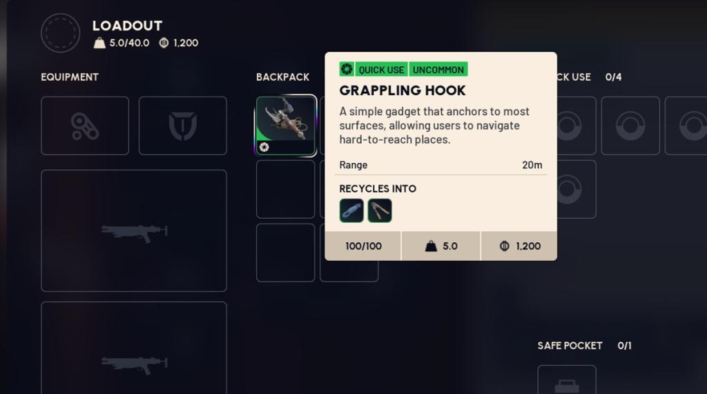 Arc Raiders Grappling Hook