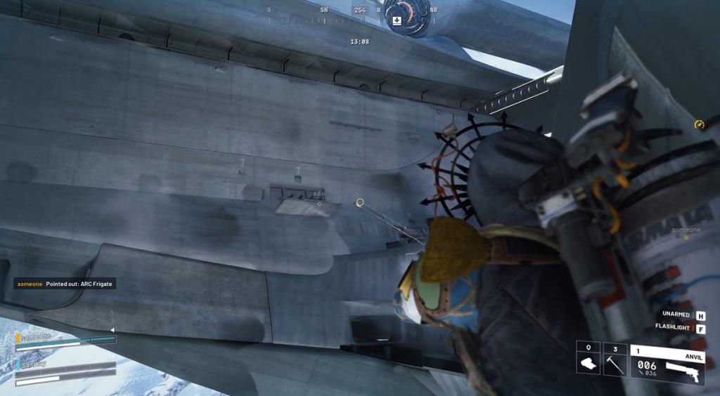 Arc Raiders yellow buttons on Frigate