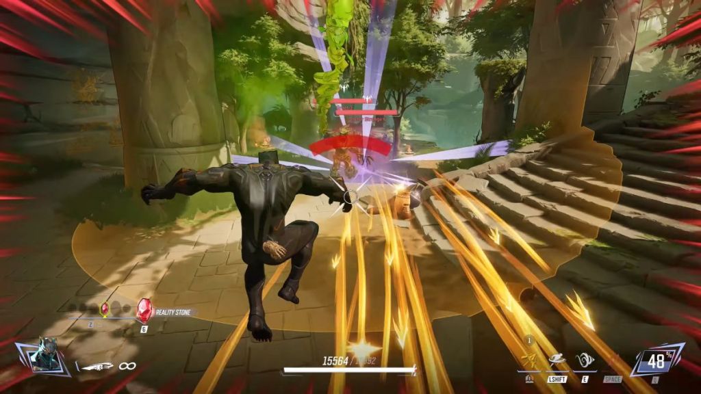 Black Panther in Avengers Infinity War PvP mode