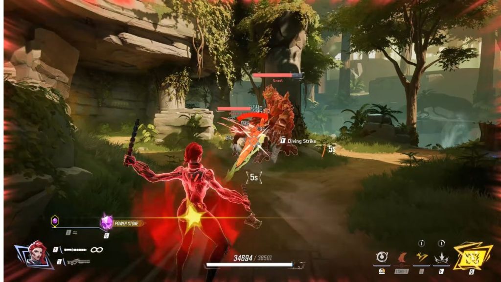 Black Widow in Avengers Infinity War PvP mode