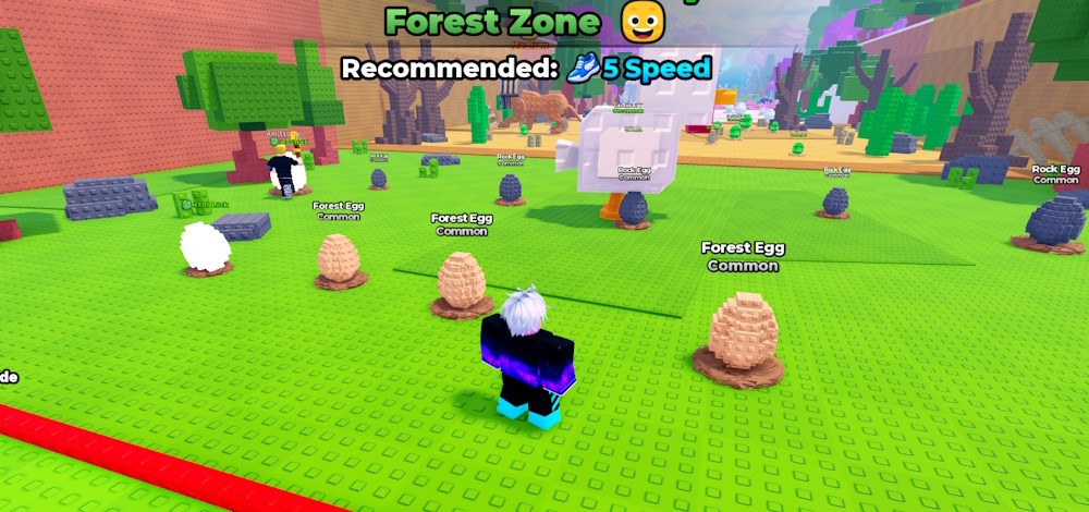 Break and Steal an Egg Forest