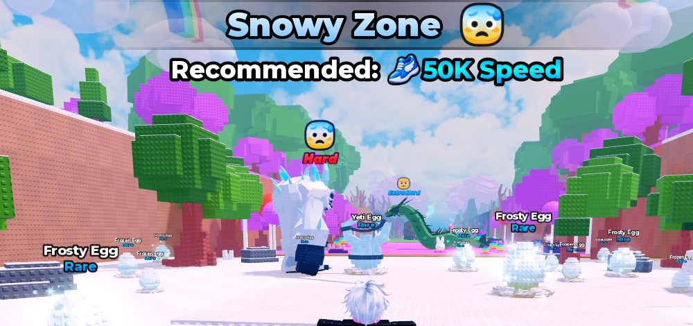 Break and Steal an Egg Snowy