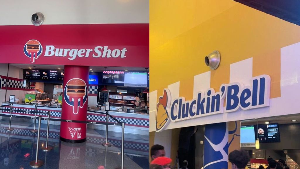 Burger Shot and Cluckin' Bell in Miami Kaseya Center