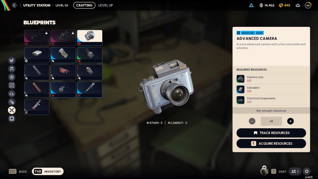 Crafting an Advanced Camera in Arc Raiders