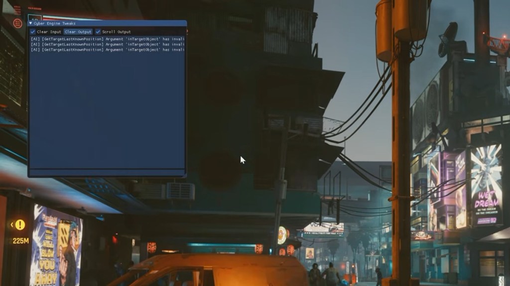 Cyberpunk 2077 console