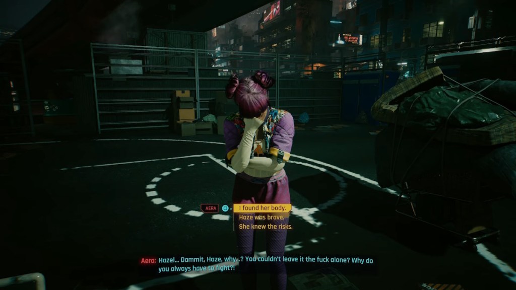Cyberpunk 2077_ Welcome to Paradise choices