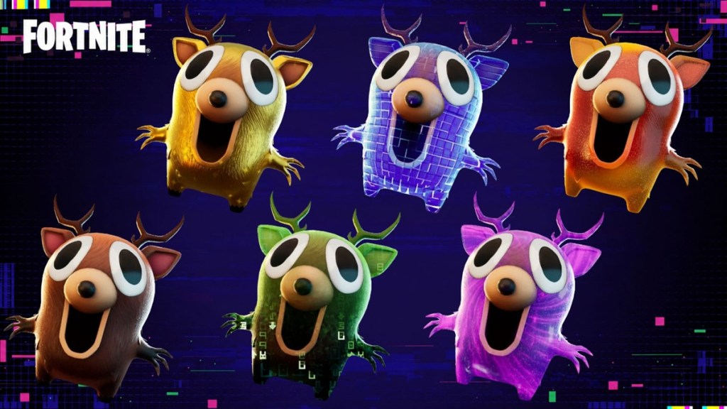 Deer Sprite variants in Fortnite