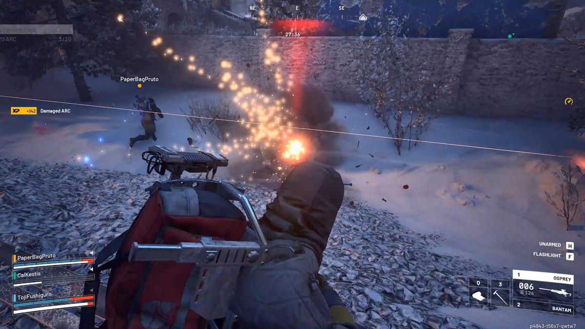 Destroying a Skulker in Arc Raiders