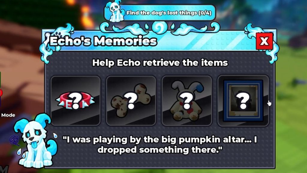 Echo's Lost Items