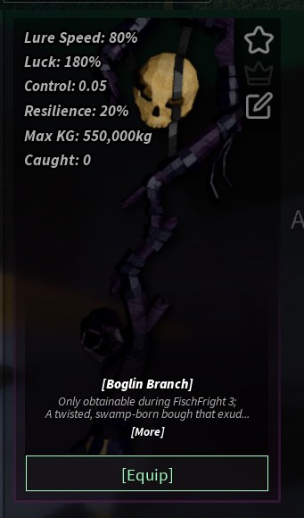 Fisch Boglin Branch rod