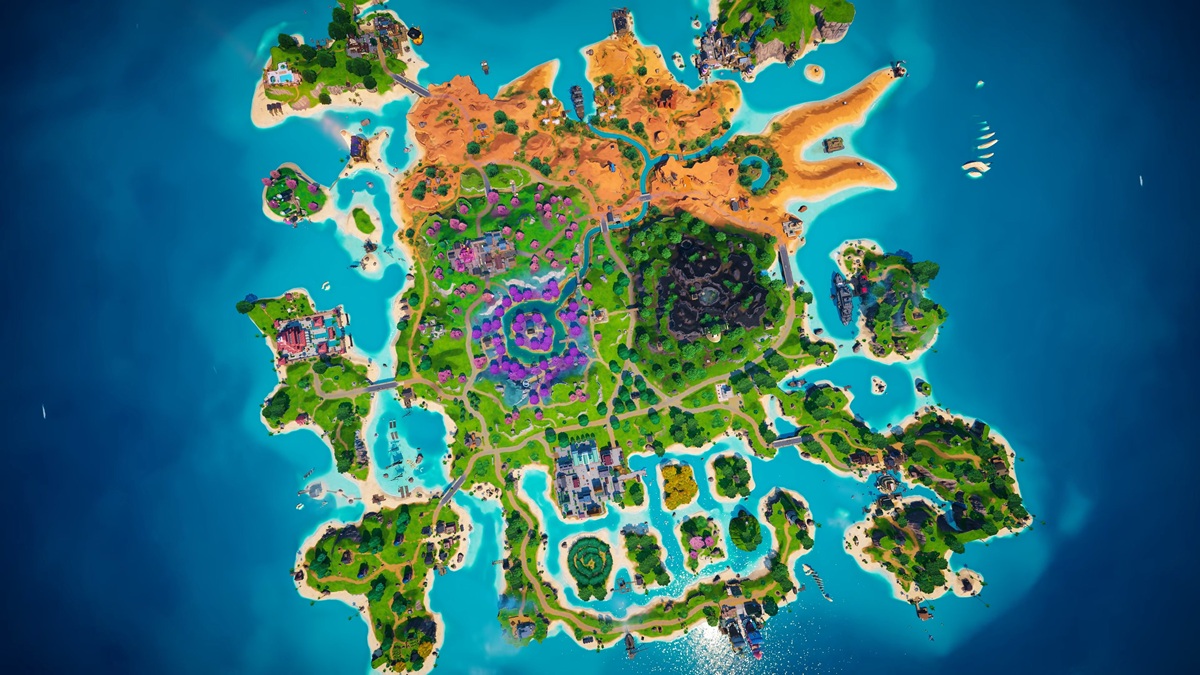 Fortnite Chapter 7 Treasure Hunters New Map