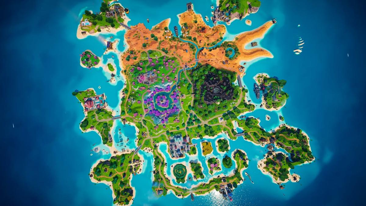 Fortnite Chapter 7 Treasure Hunters New Map