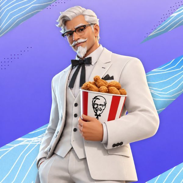 Fortnite KFC collab skin