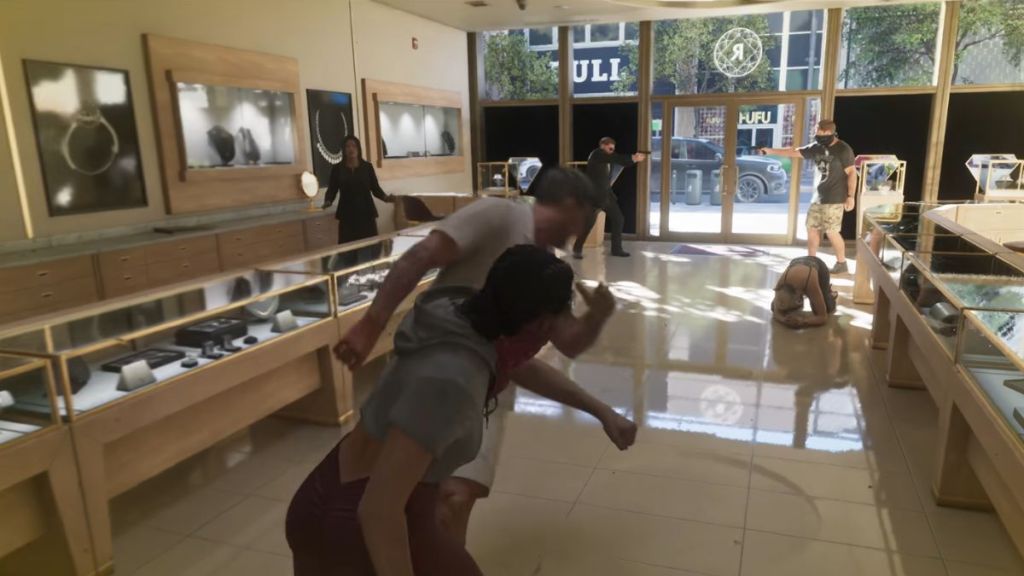 GTA 6 Yellow hit marker vignette effect highlight during combat