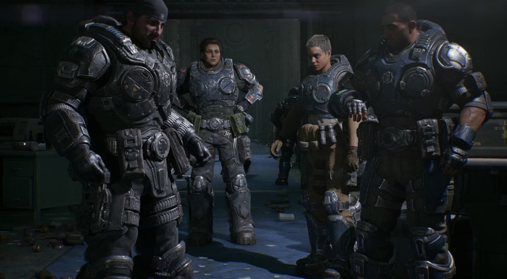 Gears of War E-Day bravo team