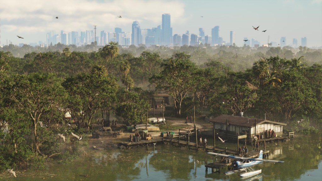 A swamp area in Grassrivers in GTA 6