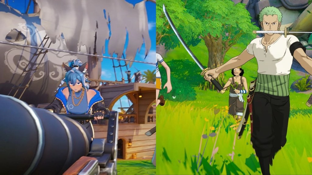 Hope using a cannon and Oscar fighting using swords - Usopp's Slingshot from One Piece