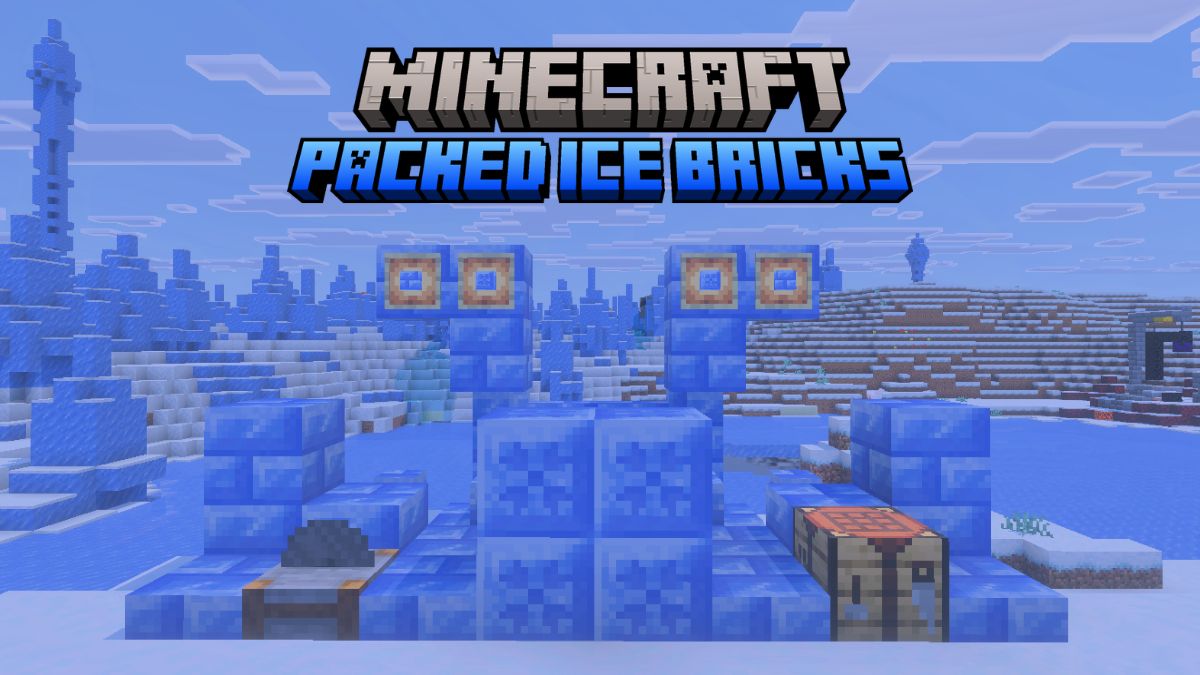 How to Get Packed Ice Bricks in Minecraft