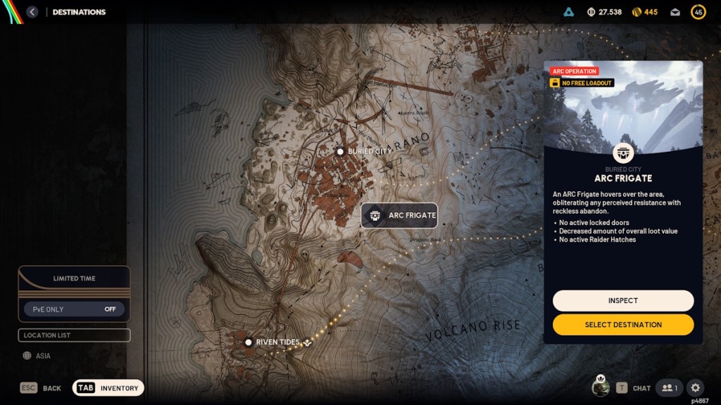 Hydra ARC location in Arc Raiders