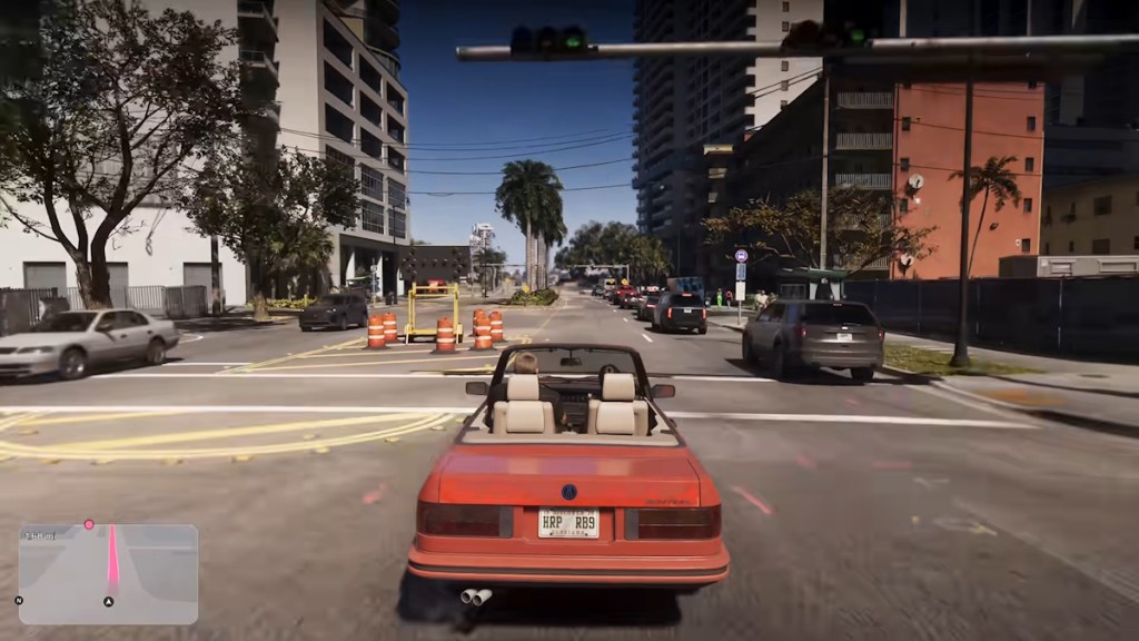 Jason and Lucia driving in GTA 6