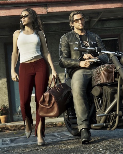 LOVE magazine GTA 6 protagonists