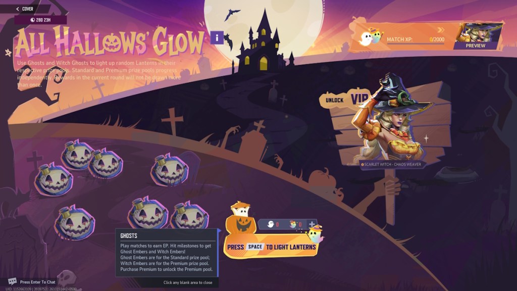 Marvel Rivals All Hallows Glow Event in Season 10.5