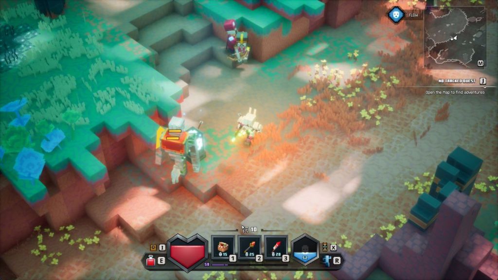 Minecraft Dungeons 2 sift dimension singer's meadow area