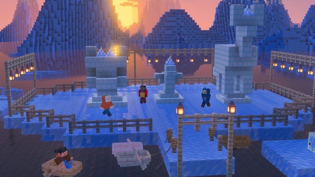 Minecraft Snow Brick Building Ideas