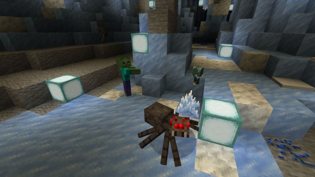Other Mobs Found in the Ice Caves