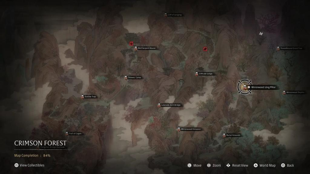 Phantom Blade Zero Crimson Forest Long Pillar Location