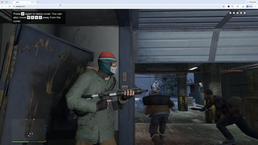 Playing GTA V in a browser