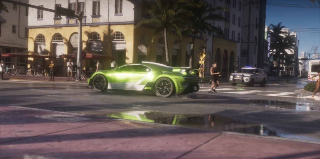 Ray Traced Reflections and Global Illumination in GTA 6