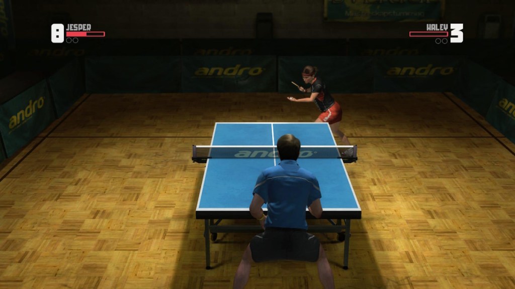 Rockstar table tennis first RAGE game