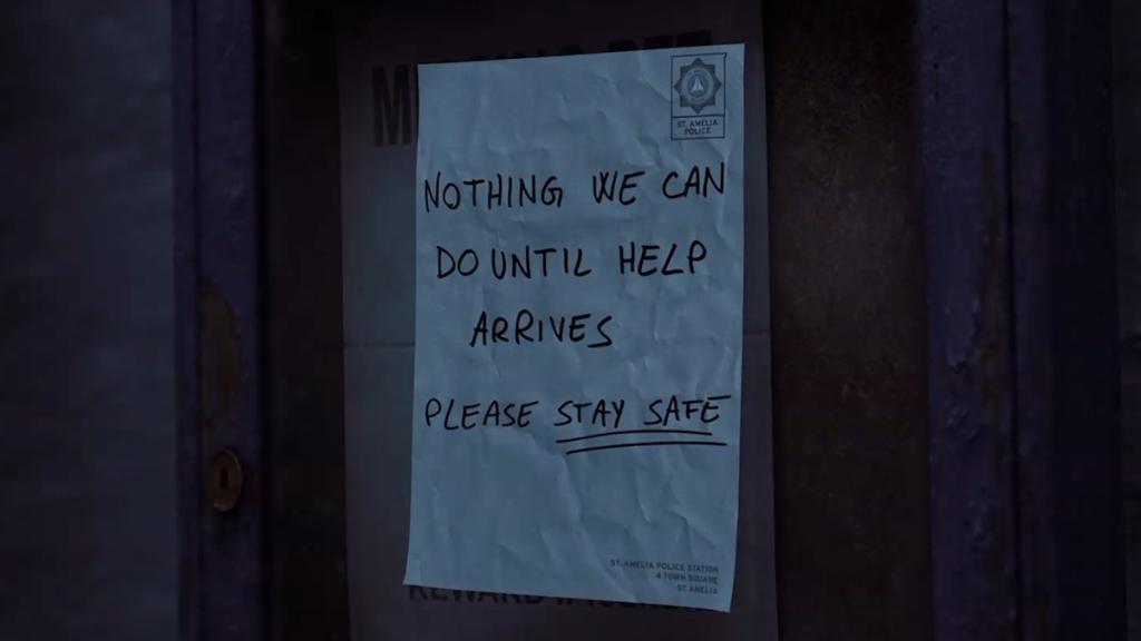 Silent Hill Townfall pamphlet