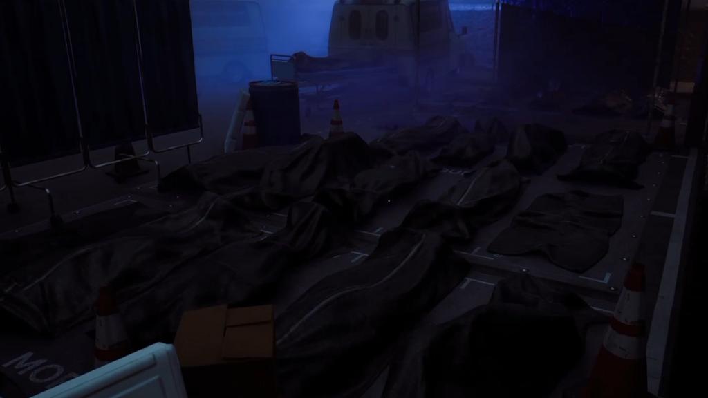 Silent Hill townfall body bags