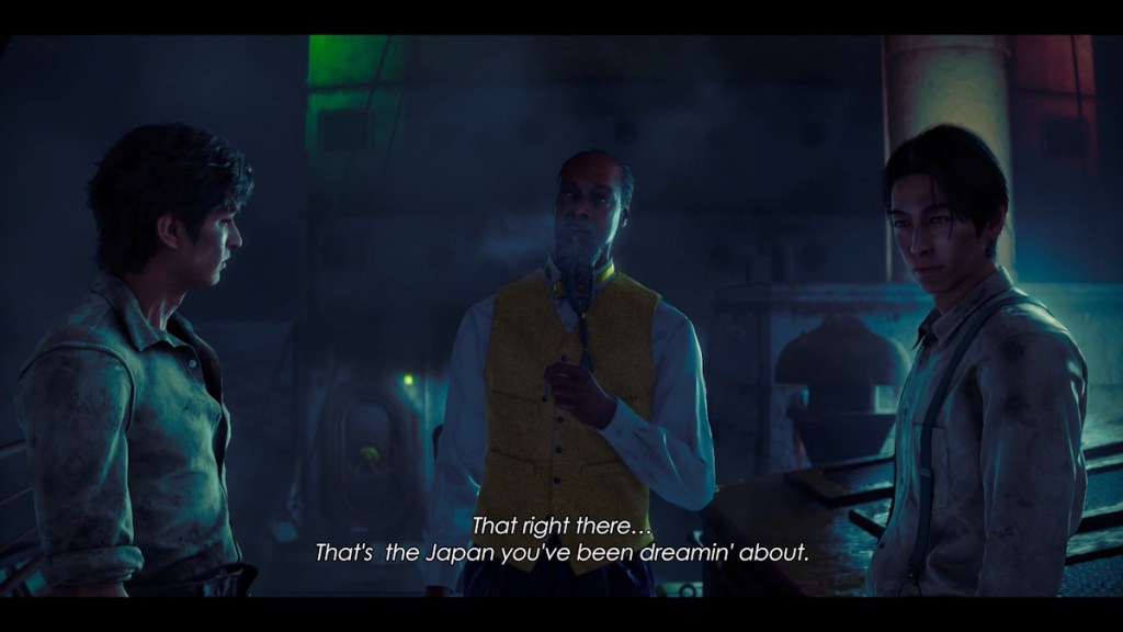 Snoop Dogg with the main characters in Stranger Than Heaven