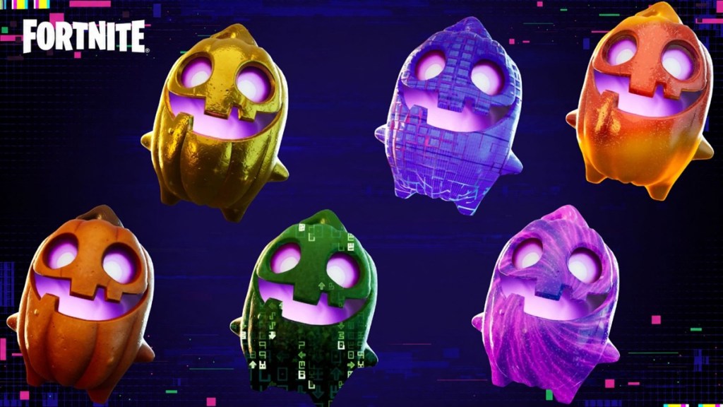Spooky Dash Sprite variants in Fortnite