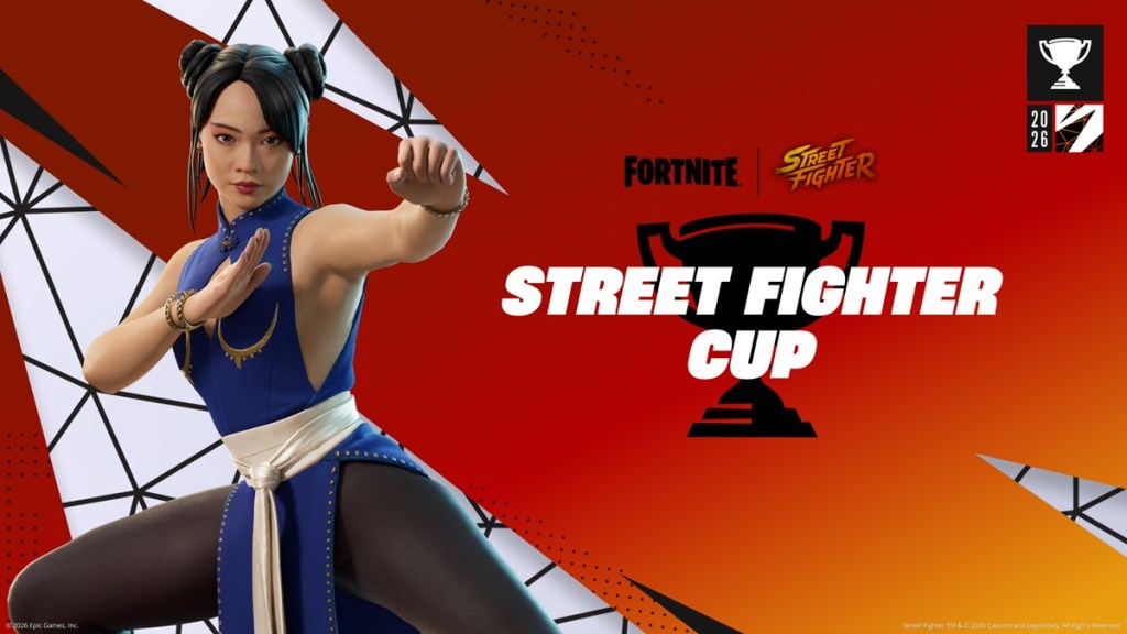 Street Fighter Movie Fortnite Cup