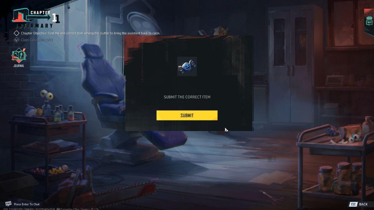 Submitting the Blue Candy to Nursepool in Marvel Rivals
