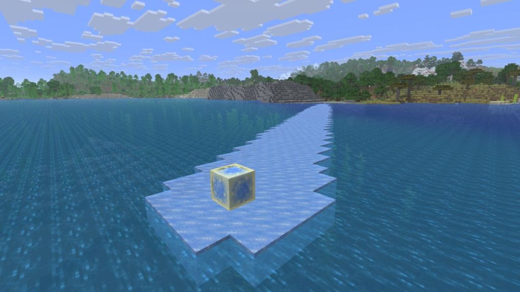 Sulfur Cube create frosted ice in Minecraft