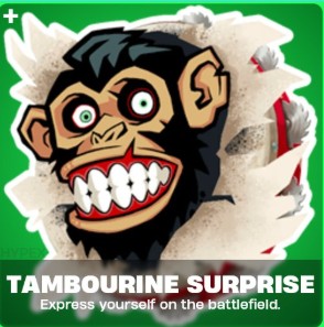 Tambourine Surprise (Emote)