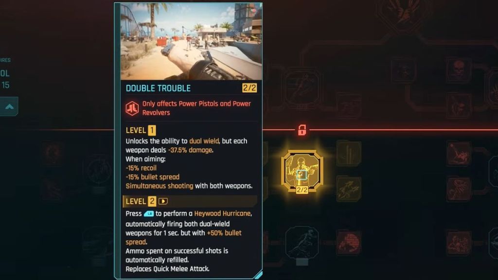 Unlock Dual Wielding in Cyberpunk 2077