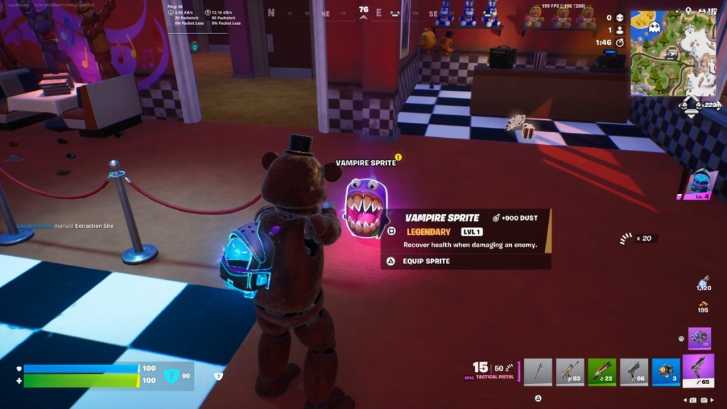 Vampire Sprite in Fortnite