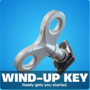 Wind-Up Key (Back Bling)