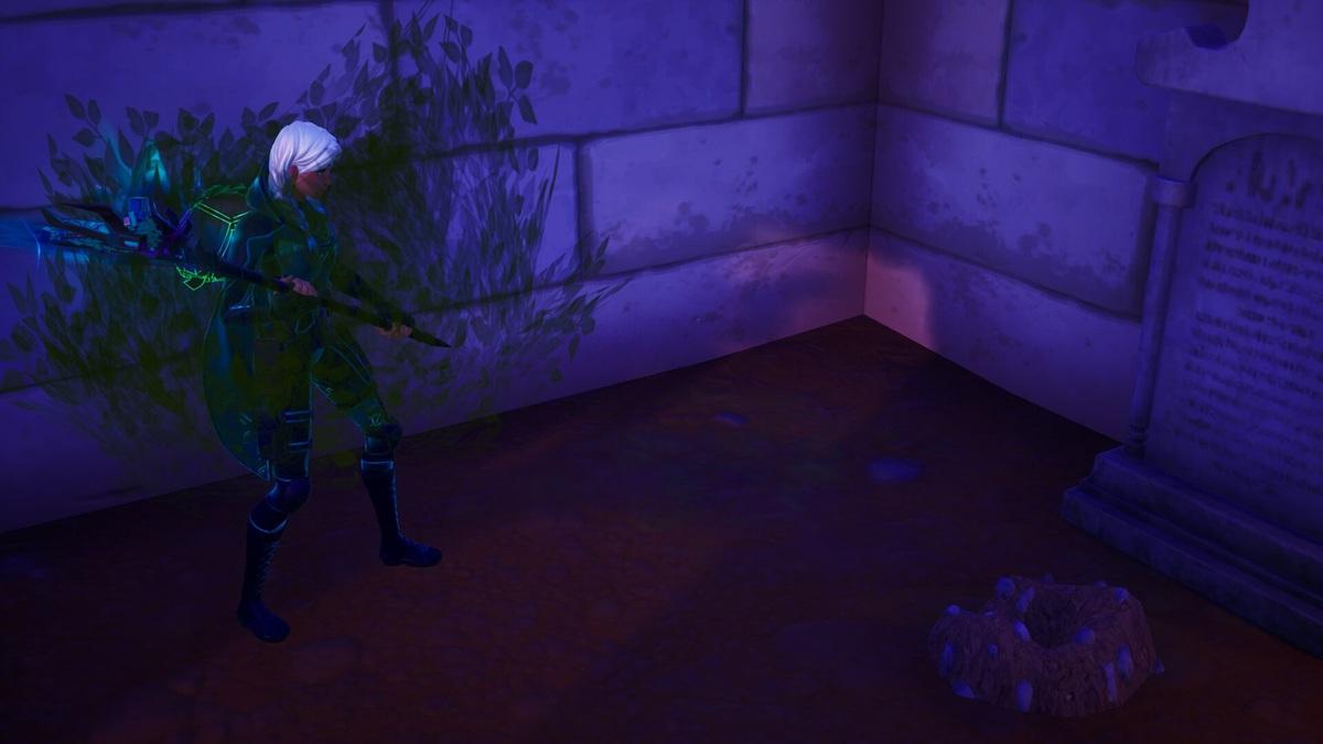buried chest in fortnite