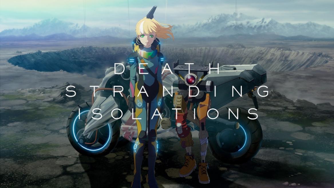 Death Stranding Isolations official poster featuring a young Porter girl and a Reverse Trike.