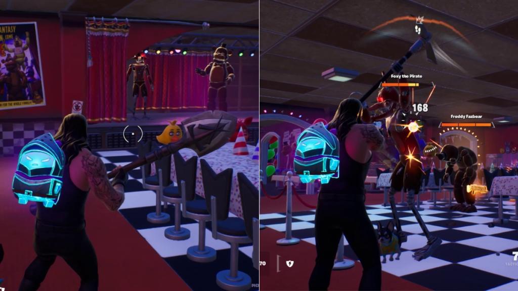 Fighting FNAF Animatronics in Fortnite