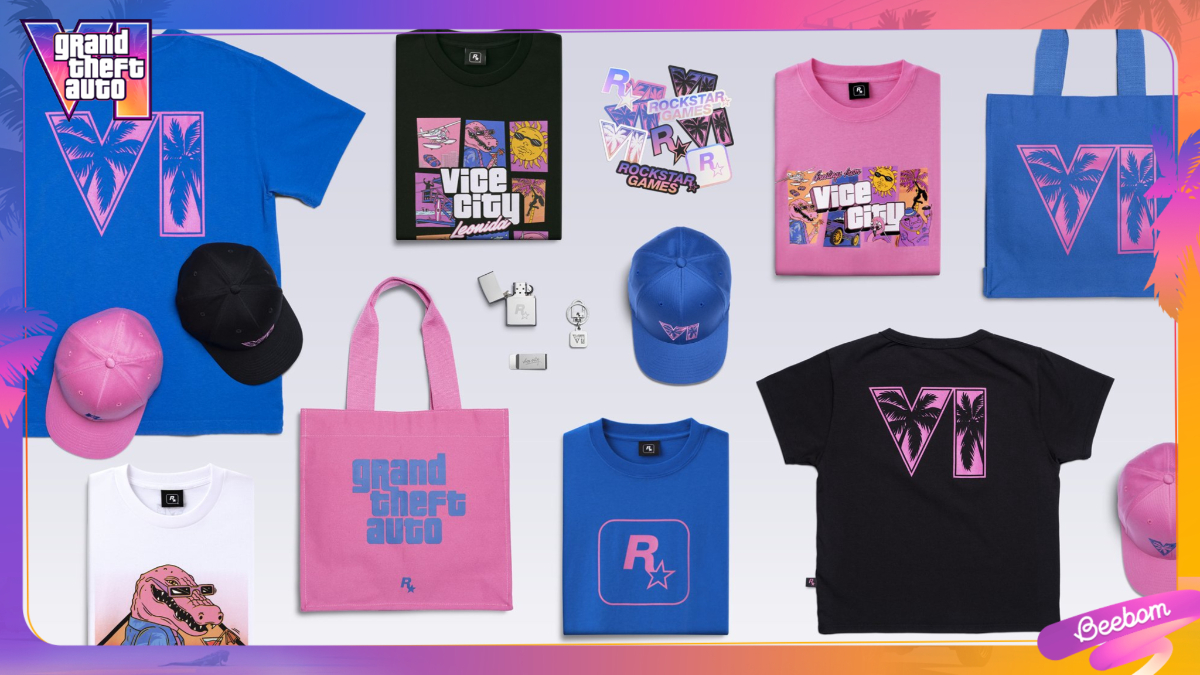 GTA 6 Merch Collection Revealed with Vice City-Inspired Apparel